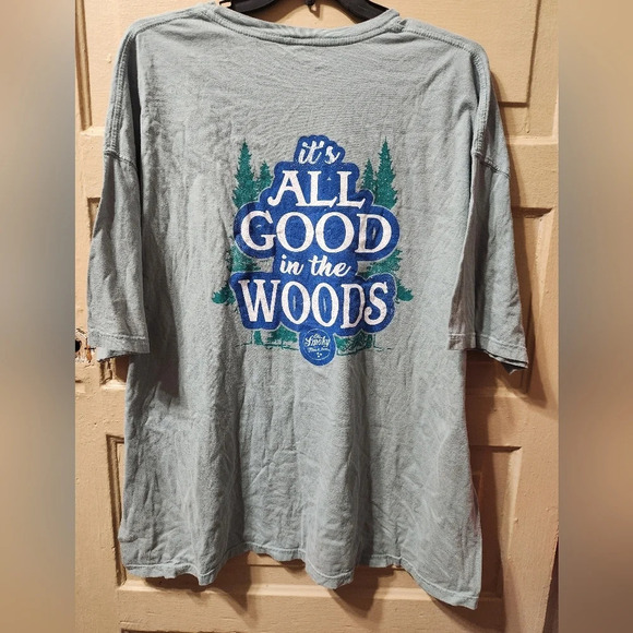 Ole Smoky "It's All Good in the Woods" Graphic Short Sleeve Tshirt - Picture 1 of 6